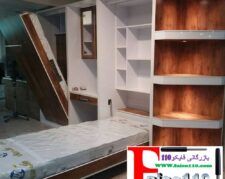 ست تختخواب تاشو دیواری کمجا