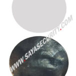 لیبل دزدگیر پشت آبی دایره ای