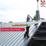 ساندویچ پانل سقفی ۶ cm دو رو صاف مخصوص کلینروم