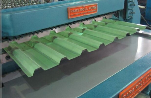 ساخت دستگاه تولید ورق ذوزنقه-پارس رول فرم09121007760