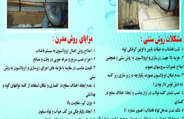 کف خواب صنعتی توالت ایرانی