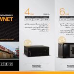 انواع رک شبکه دیواری و ایستاده با طراحی پیشرفته