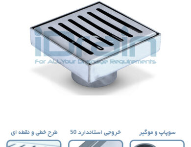 کفشور استیل: راهکاری مدرن و کاربردی برای جمع‌آوری و هدایت آبهای سطحی