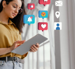 نیروی خانم مسلط به شبکه های اجتماعی