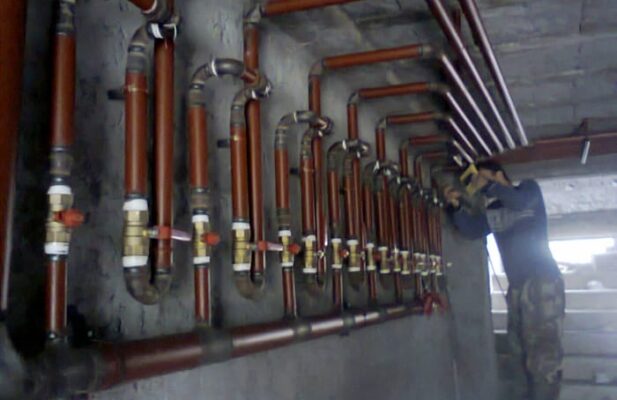 لوله کشی کاز،گاز کشی ساختمان