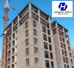 وال پست و میلگرد بستر ،ناودانی منقطع ،وادار و اتصالات