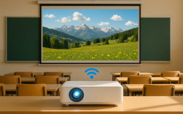 بهترین ویدئو پروژکتور بی‌سیم برای کلاس درس و آموزش آنلاین