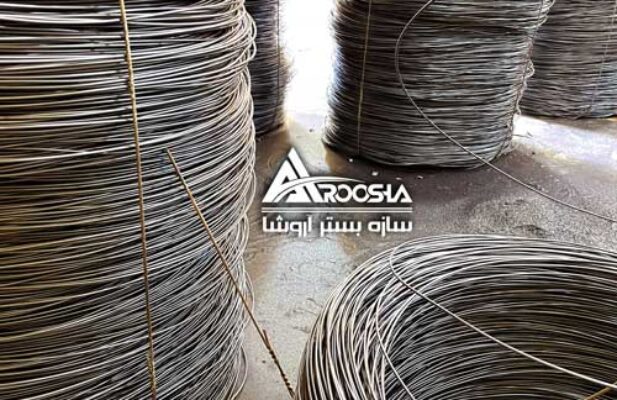 تولید و فروش میلگرد بستر و والپست از آروشا