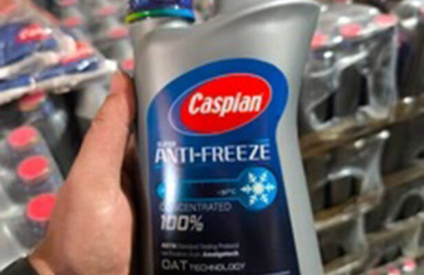 پخش ضد یخ کاسپین چهار فصل بسته۱۶عددی ۱ لیتری