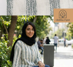 پارچه پنبه و پارچه لنین قیمت کارخانه هدیه صفاهان