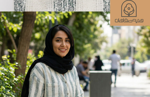 پارچه پنبه و پارچه لنین قیمت کارخانه هدیه صفاهان