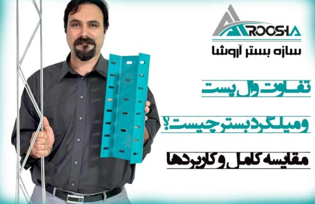 تولید و فروش نوین والپست و میلگرد بستر در کشور