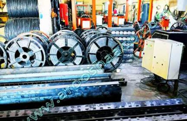 فروش و تولید انواع محصولات فولادی و وال پست با برند معتبر آروشا