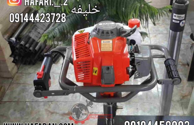 کرگیر بنزینی و دستگاه حفاری