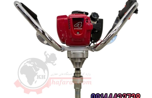 کرگیر بنزینی و دستگاه حفاری