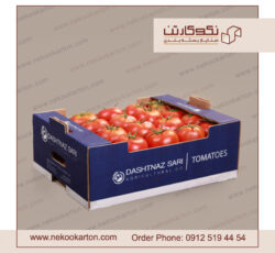کارتن گوجه صادراتی ، لیبل گوجه