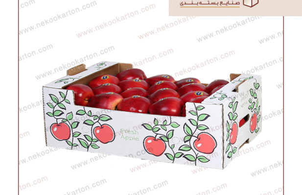 کارتن سیب صادراتی ، لیبل سیب